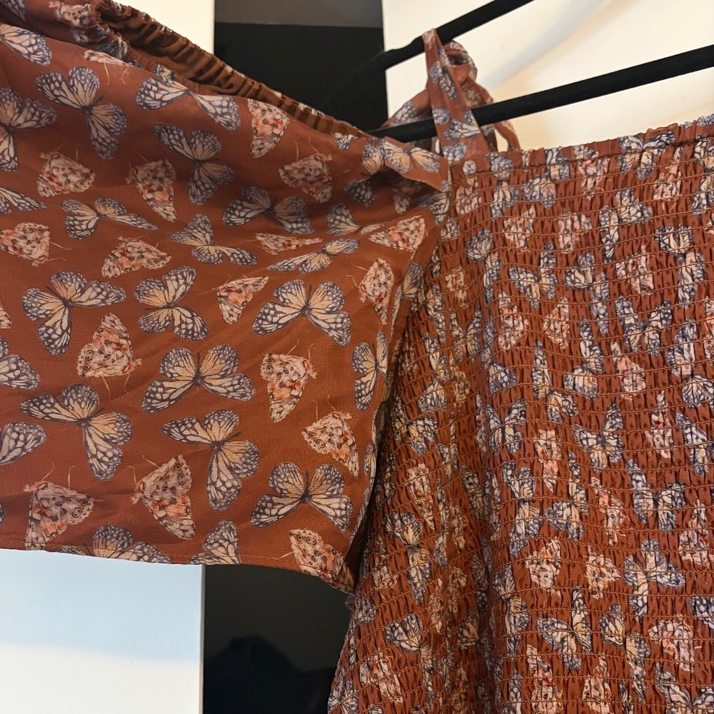Butterfly Maxi Dress